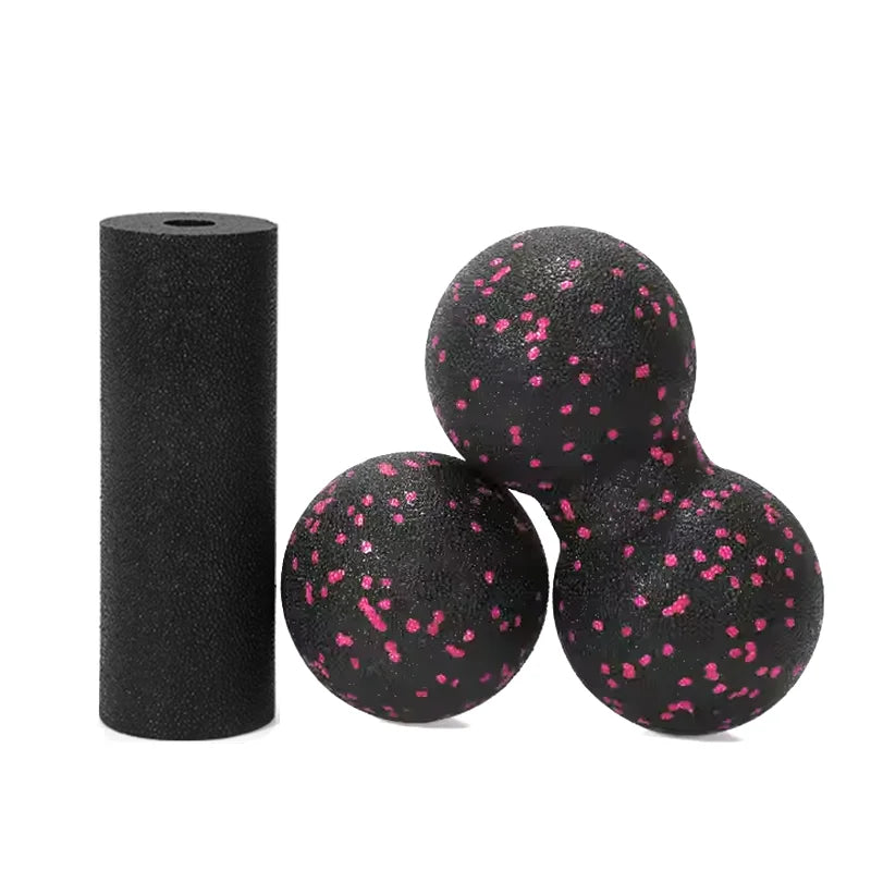 Yoga Peanut Ball Set Muscle Recovery Massage Fitness Equipment