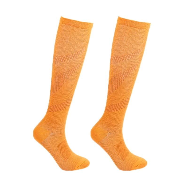 Anti-Slip Compression Socks Sports Running Travel Support Wear