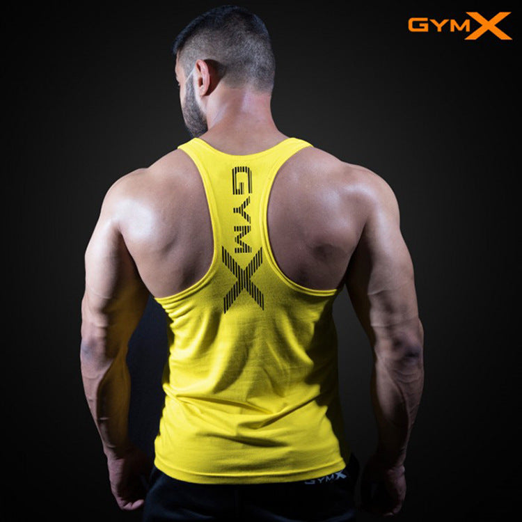 Men’s Fitness Vest Quick-Dry Sleeveless Muscle Training Sportswear