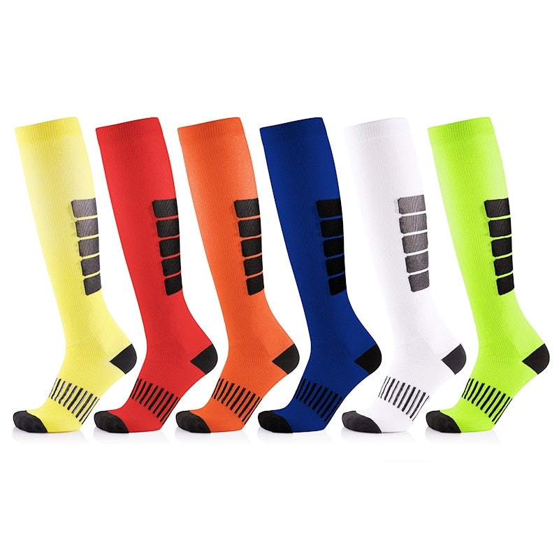 Anti-Slip Compression Socks Sports Running Travel Support Wear