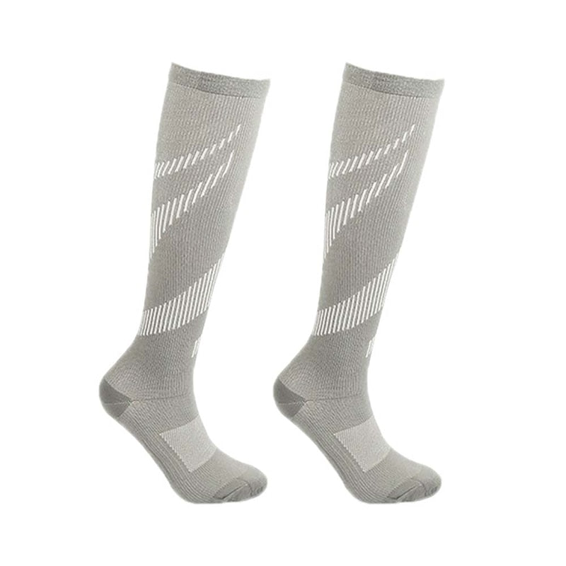 Anti-Slip Compression Socks Sports Running Travel Support Wear