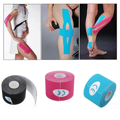 Kinesiology Athletic Tape Sports Recovery Muscle Support Protection