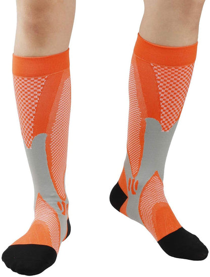 Anti-Slip Compression Socks Sports Running Travel Support Wear