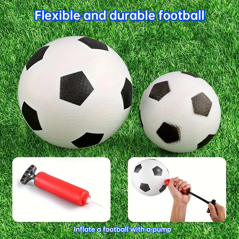 Mini Foldable Soccer Goal Set Kids Sports Equipment