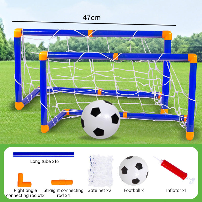 Mini Foldable Soccer Goal Set Kids Sports Equipment