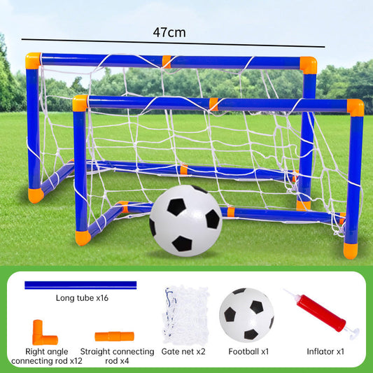 Mini Foldable Soccer Goal Set Kids Sports Equipment