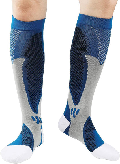 Anti-Slip Compression Socks Sports Running Travel Support Wear