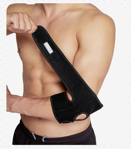 Breathable Elbow Guard Spring Support Protective Sports Gear