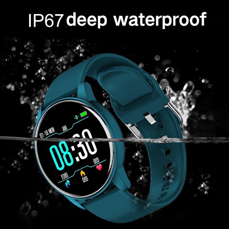 Unisex Luxury Smartwatch Waterproof Fitness Heart Rate Monitor Watch