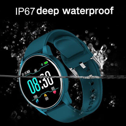 Unisex Luxury Smartwatch Waterproof Fitness Heart Rate Monitor Watch