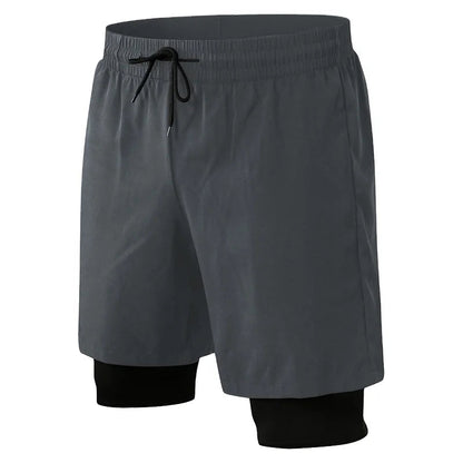 4 Way Stretch Black Sportswear Men's Shorts Activewear With Pocket