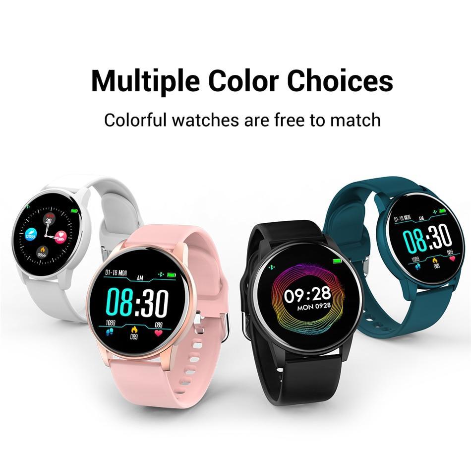 Unisex Luxury Smartwatch Waterproof Fitness Heart Rate Monitor Watch
