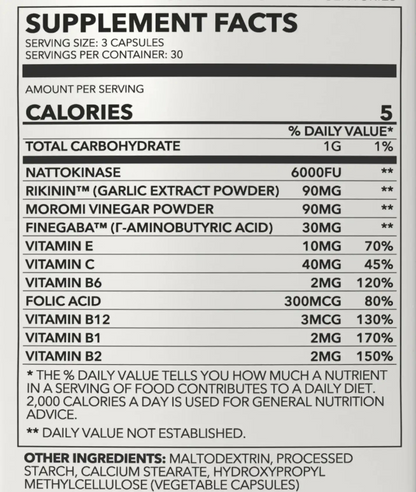 Blend 6,000 FU Cardiovascular Support Capsules