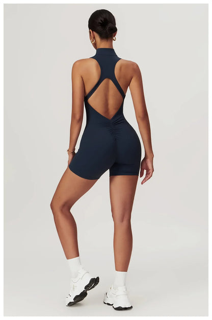 Women Jumpsuit Sleeveless Slim Activewear