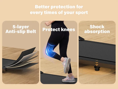 2.5HP 2-in-1 Treadmill for Home Fitness
