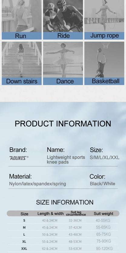 Knee Pads with Side Stabilizers