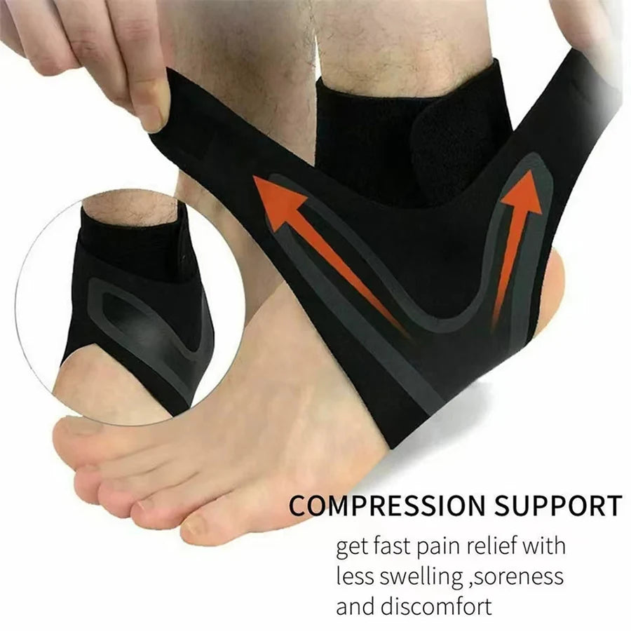 Adjustable Ankle Brace Compression Sleeve