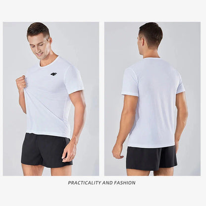 Men’s Quick-Dry Training T-Shirt Breathable Fitness Sportswear Top