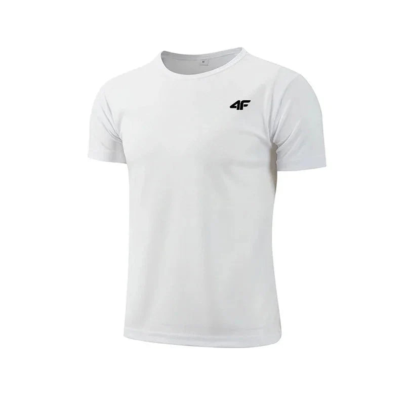 Men’s Quick-Dry Training T-Shirt Breathable Fitness Sportswear Top