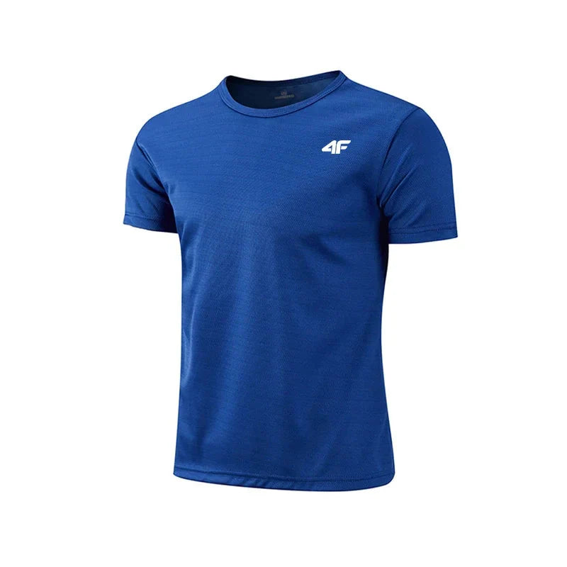 Men’s Quick-Dry Training T-Shirt Breathable Fitness Sportswear Top