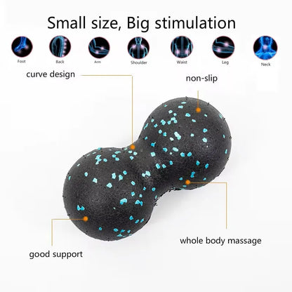 Yoga Peanut Ball Set Muscle Recovery Massage Fitness Equipment