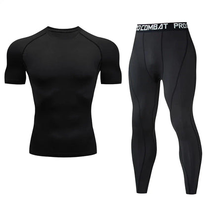 Men's Compression Fitness Gear for Gym