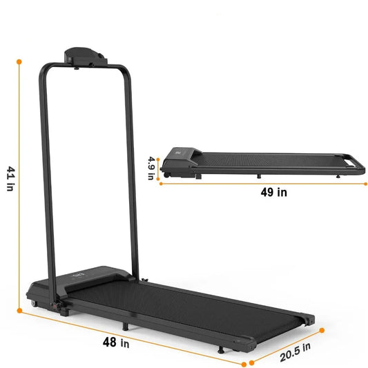 Portable Treadmill with Handlebar Home Fitness Made Easy