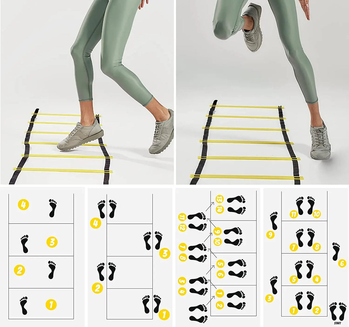 Agility Ladder Training Equipment for Speed and Sports