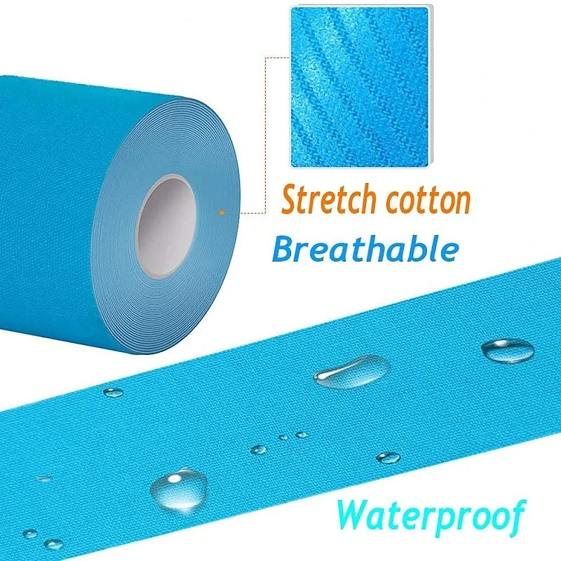 Elastic Kinesiology Tape for Sports and Fitness