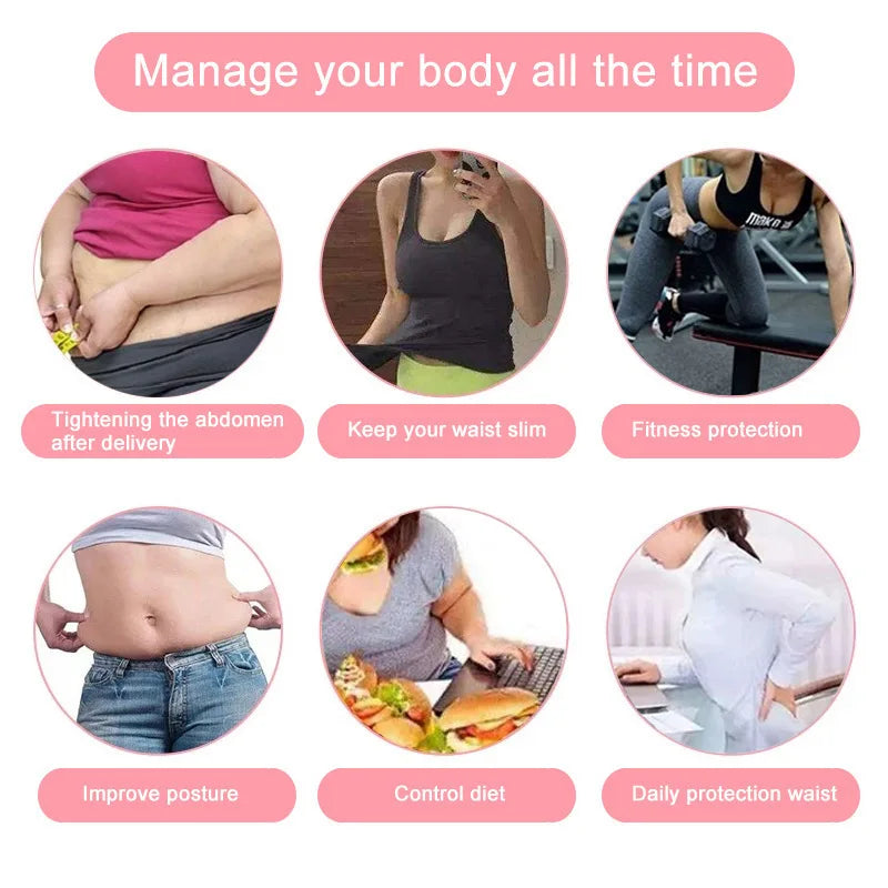 Waist Trainer Fitness Belt Body Shaper