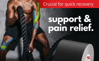 Elastic Kinesiology Tape for Sports and Fitness