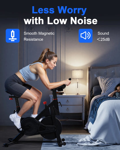 Exercise Bike with 32-Level Magnetic Resistance