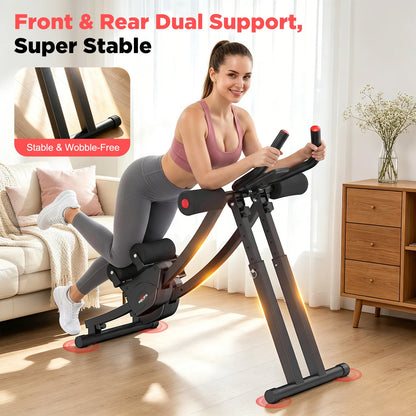 Dual Split-Track Adjustable Ab Machine