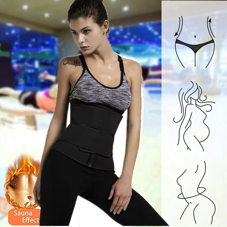 Waist Trainer Fitness Belt Body Shaper