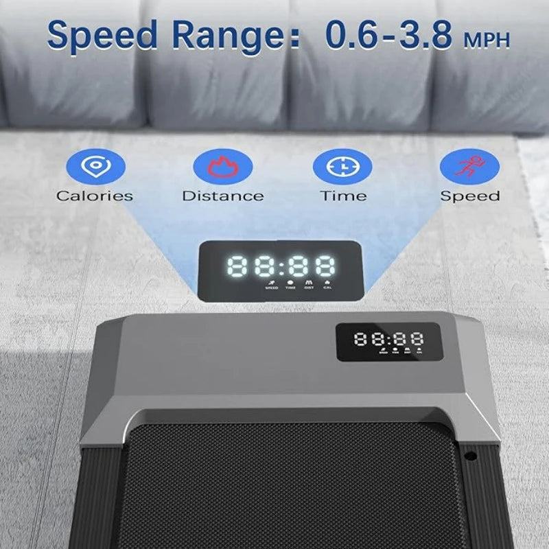2.5HP 2-in-1 Treadmill for Home Fitness