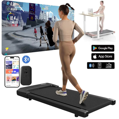 2.5HP 2-in-1 Treadmill for Home Fitness