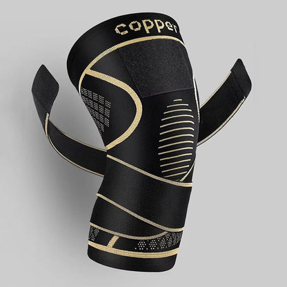 Copper Knee Braces with Straps 2-Pack