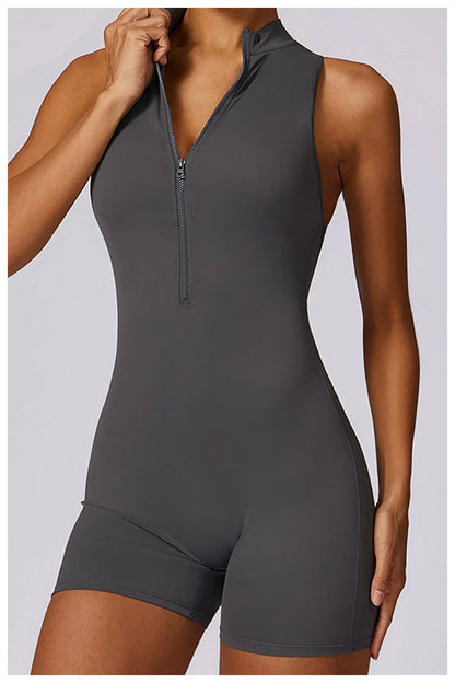 Women Jumpsuit Sleeveless Slim Activewear