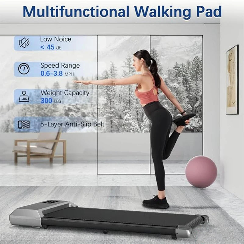 2.5HP 2-in-1 Treadmill for Home Fitness