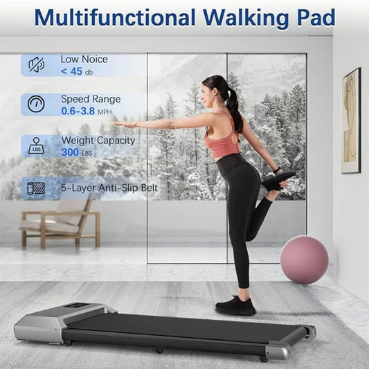 2.5HP 2-in-1 Treadmill for Home Fitness