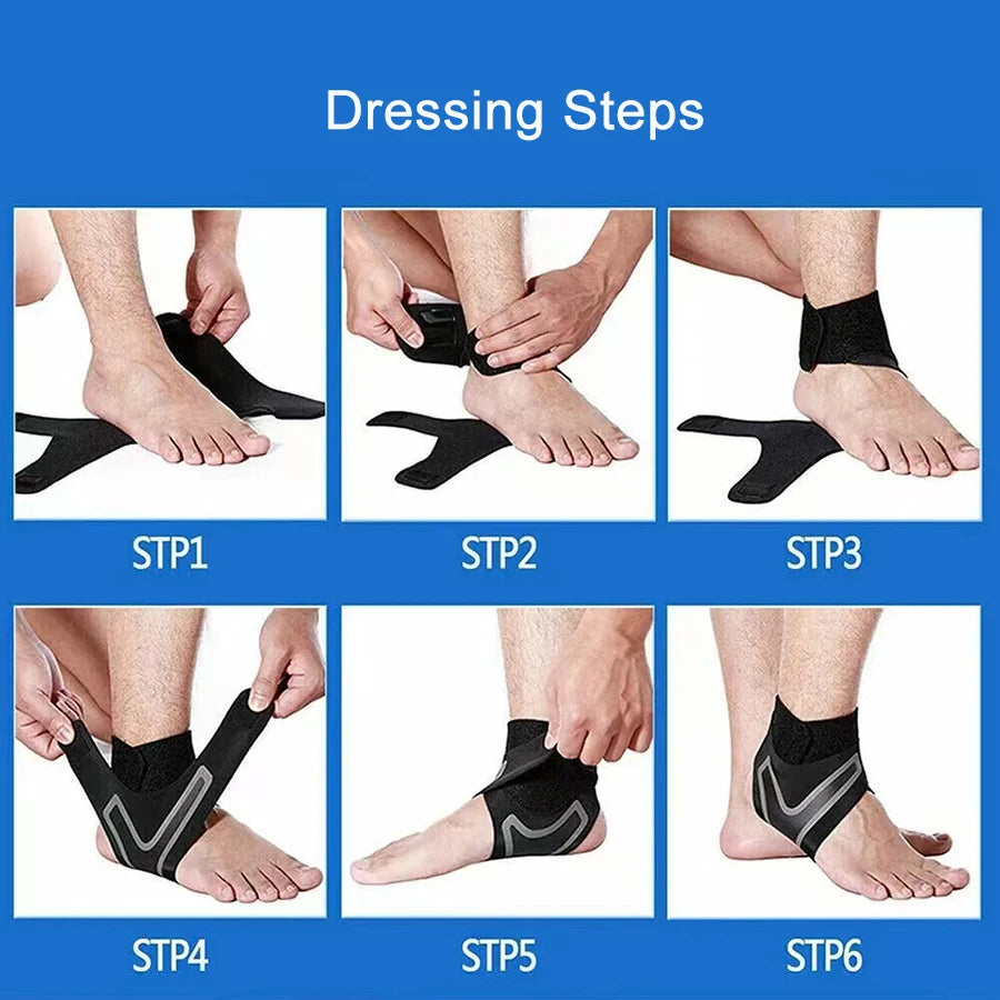 Adjustable Ankle Brace Compression Sleeve
