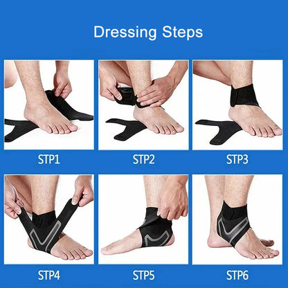 Adjustable Ankle Brace Compression Sleeve