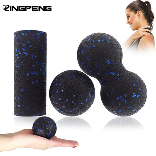 Yoga Peanut Ball Set Muscle Recovery Massage Fitness Equipment