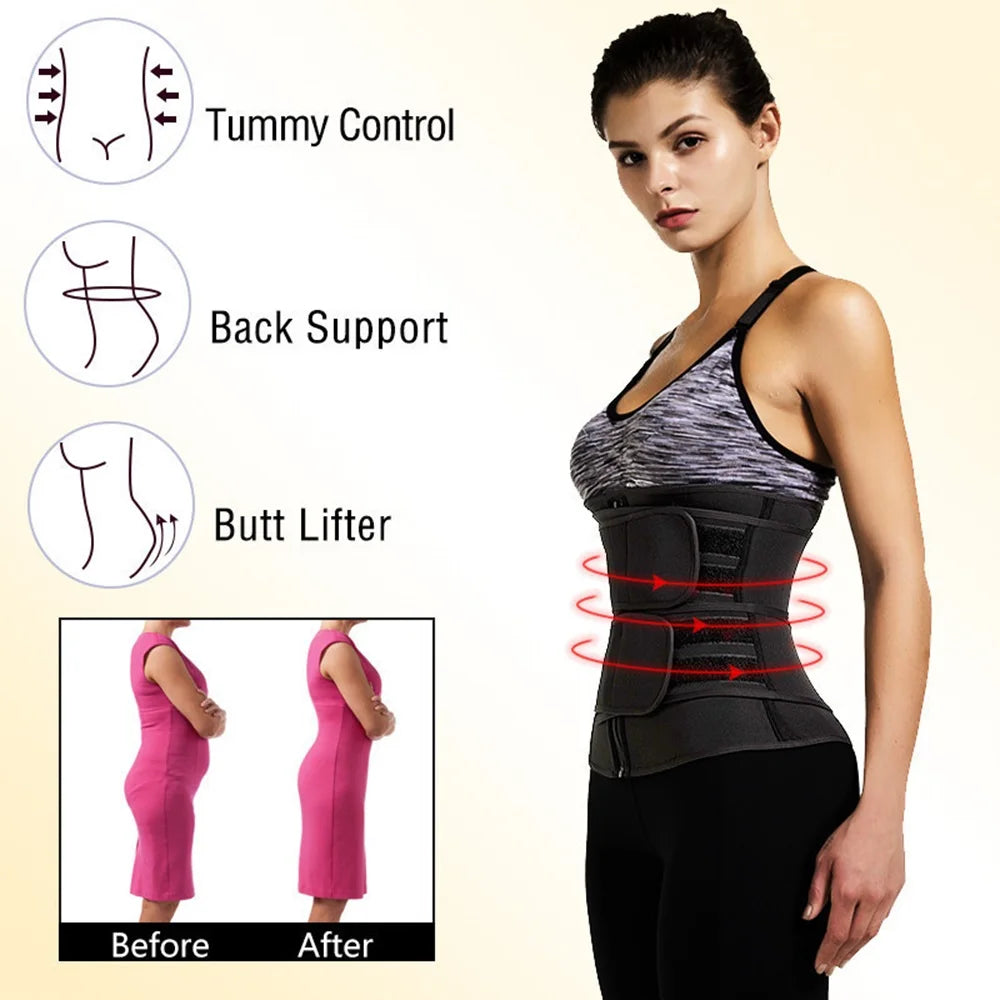 Waist Trainer Fitness Belt Body Shaper