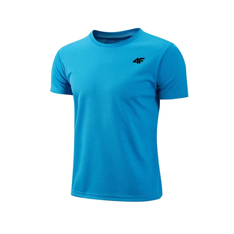 Men’s Quick-Dry Training T-Shirt Breathable Fitness Sportswear Top