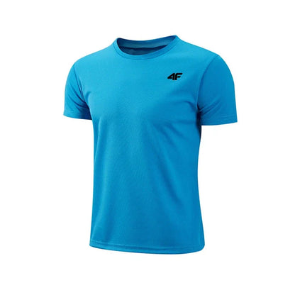 Men’s Quick-Dry Training T-Shirt Breathable Fitness Sportswear Top