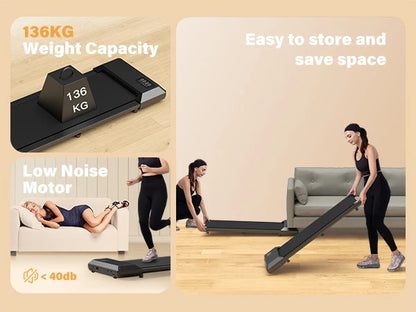 2.5HP 2-in-1 Treadmill for Home Fitness