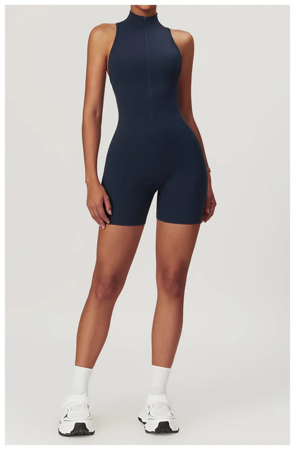 Women Jumpsuit Sleeveless Slim Activewear