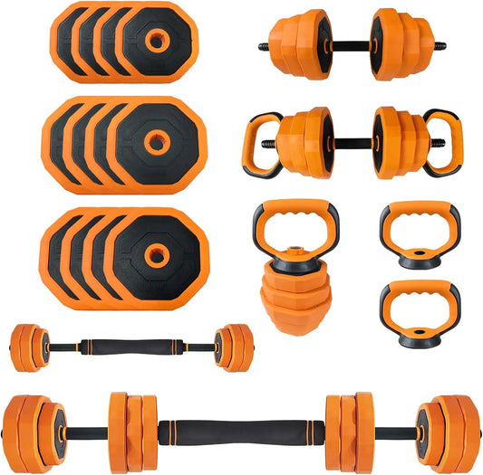 4-in-1 Adjustable Dumbbell Set for Home Gym