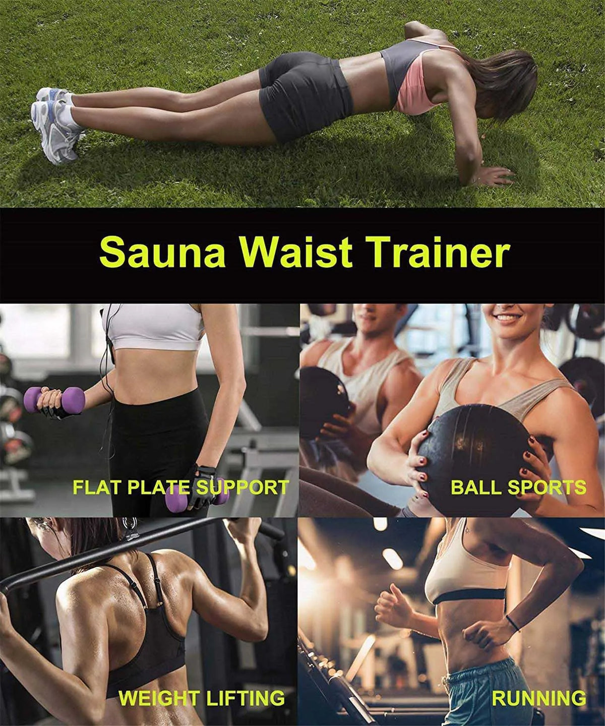 Waist Trainer Fitness Belt Body Shaper
